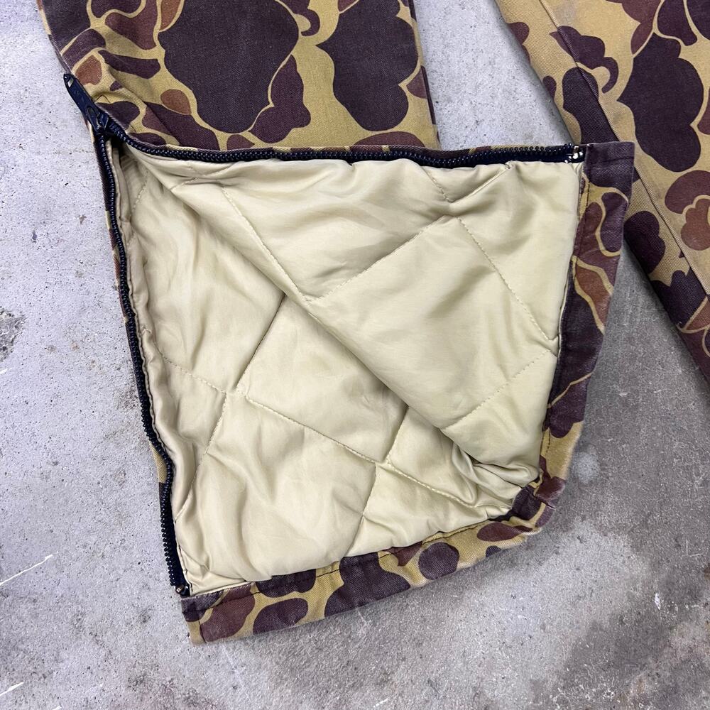 True Vintage Womens Duck Camo Dakota Industries Insulated Pants Hunting 12 - Picture 2 of 15
